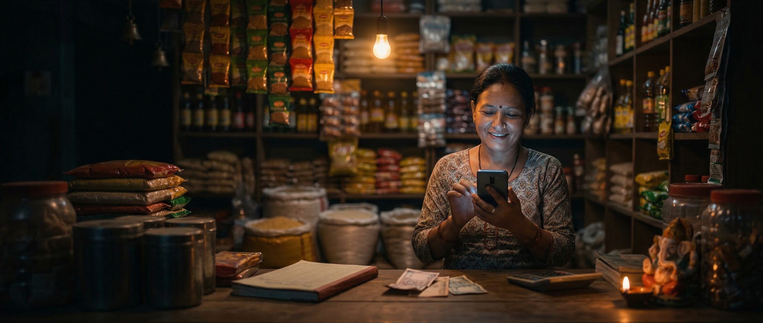 Crafting Captivating Headlines: Your awesome post title goes here Female shop keeper paying redtab the daily payment